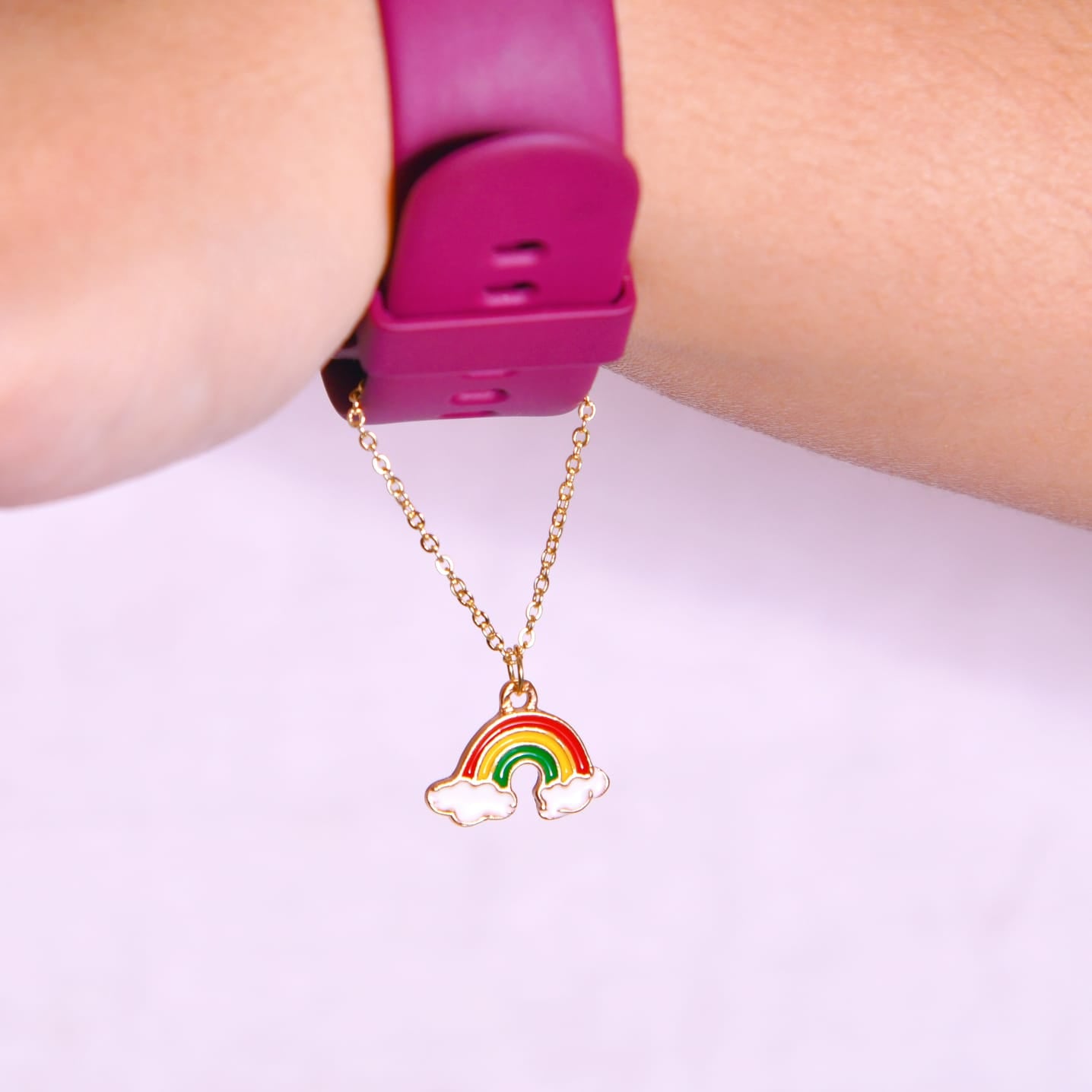 Chase the Rainbow watch charm